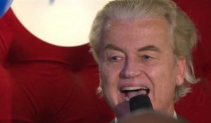 Pays-Bas: Wilders célèbre sa victoire aux élections dans les sondages de sortie des urnes