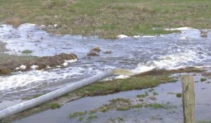 Inondations : des pompes, cibles d'actes malveillants dans le Marquenterre
