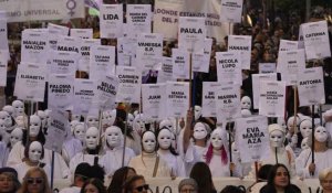 Des rassemblements contre les violences faites aux femmes organisés dans le monde entier