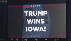 Primaire républicaine: Large victoire de Donald Trump en Iowa