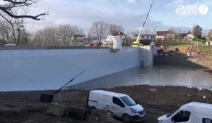 VIDÉO. En un an, le barrage du lac de Vioreau s'est métamorphosé