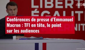 VIDÉO. Conférences de presse d’Emmanuel Macron : TF1 en tête, le point sur les audiences