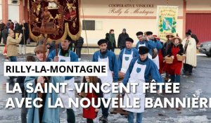 Rilly-la-Montagne sort la bannière de l'Archiconfrérie pour la Saint-Vincent