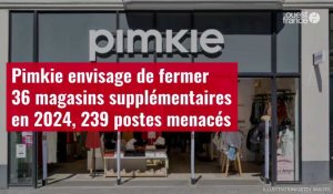 VIDÉO. Pimkie envisage de fermer 36 magasins supplémentaires en 2024, 239 postes menacés