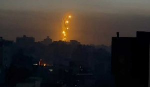 Bande de Gaza: l'armée israélienne lance des fusées éclairantes