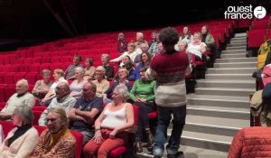 VIDÉO. Les nouveaux gradins du théâtre d'Alençon présentés dans une publicité