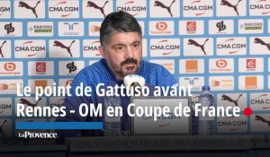 Le point de Gattuso avant Rennes-OM en Coupe de France