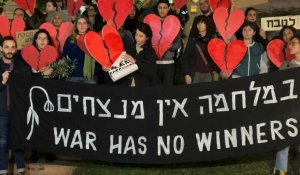 Manifestation anti-guerre à Tel Aviv