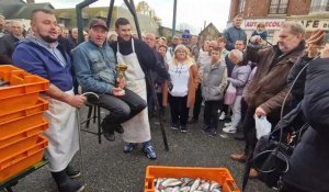 À Lieurey, Pascal Pilon a remporté le concours 2023 du plus gros mangeur de harengs