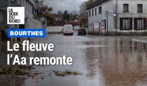 Inondations : L'Aa remonte à Bourthes