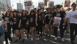 La marche des familles d'otages débute à Tel-Aviv en direction de Jérusalem