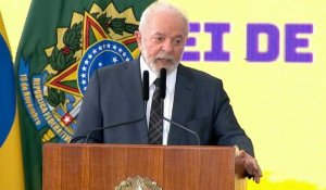 Pour Lula, la réponse d'Israël est "aussi grave" que l'attaque du Hamas