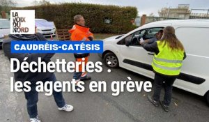 Les agents des déchetteries du Caudrésis-Catésis en grève ce dimanche