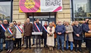 Rassemblement à Rouen pour la paix
