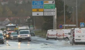 Inondations: la circulation perturbée à Saint-Léonard, dans le Pas-de-Calais