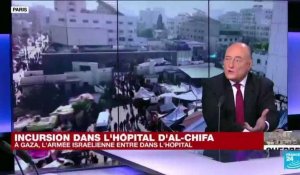 Israël mène un raid contre l'hôpital Al-Chifa de Gaza