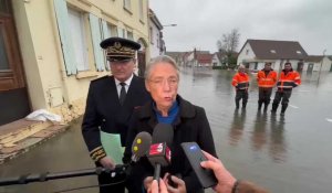 Elisabeth Borne s’exprime sur la situation des inondations dans le Montreuillois