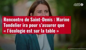 VIDÉO. Rencontre de Saint-Denis : Marine Tondelier ira pour s’assurer que « l’écologie est sur la ta