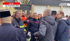 VIDÉO. « Manque d’effectif » : en Mayenne, un collectif de sapeurs-pompiers professionnels mobilisé