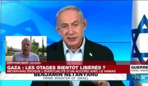 Otages du Hamas : Netanyahu évoque l'éventualité d'un accord pour une libération des personnes âgées et d'enfants