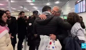 "Je suis soulagé" : un franco-palestinien de retour en France après de longues semaines d'angoisse à Gaza