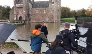 VIDÉO. Au château de Trécesson, au cœur du tournage d'un Secrets d'Histoire avec Stéphane Bern 