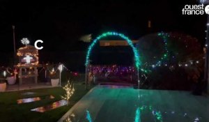 VIDEO. Cette maison est la plus illuminée dans ce village de Vire Normandie