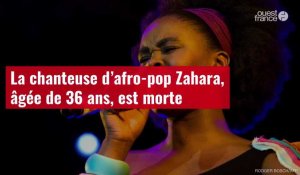 VIDÉO. La chanteuse d’afro-pop Zahara, âgée de 36 ans, est morte