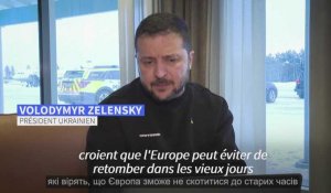 Zelensky exhorte l'UE à rester unie et à ne pas abandonner l'Ukraine