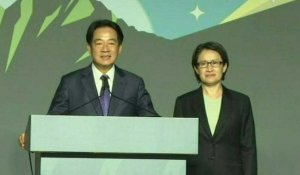 Lai Ching-te élu président, Taïwan ne renoncera "jamais" a son système démocratique