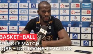 La conférence de presse du match de Betclic élite entre le SQBB et Boulogne-Levallois