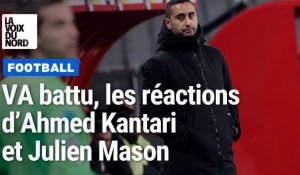 Football: VA encore battu, les réactions d’Ahmed Kantari et Julien Masson