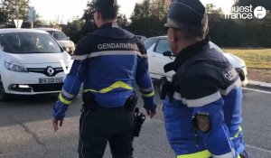 VIDÉO. Vaste opération de contrôles des gendarmes dans la Sarthe