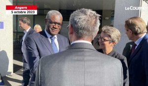 VIDÉO. Le Dr Denis Mukwege, Prix Nobel de la paix 2018, donne son nom à la maternité du CHU d'Angers