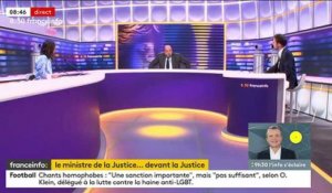 "On va arrêter là" : Agacé, Éric Dupond-Moretti perd patience en pleine interview après des...