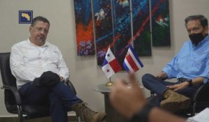 Les présidents du Panama et Costa Rica discutent de la crise migratoire
