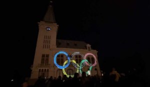 Video Mapping Festival : l’hôtel de ville de Liévin passe aux couleurs des JO