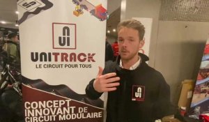 Eric Dumont présente le concept Unitrack, qui sera aménagé à Bruay-la-Buissière.