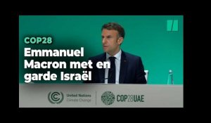 Emmanuel Macron met en garde Israël et son « objectif » de détruire le Hamas