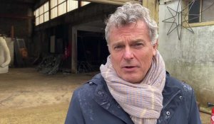 Fabien Roussel à Saint-Étienne-au-Mont à la rencontre des sinistrés des inondations
