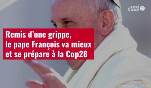 VIDÉO. Remis d’une grippe, le pape François va mieux et se prépare à la Cop28
