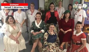 VIDEO. A l’hôpital de Quimper, les pin-ups ont du cœur 