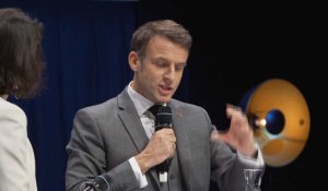 Eolien en mer: "En 2025, on va déjà lancer dix gigawatts" (Macron)