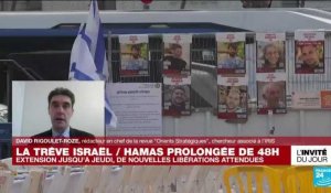 Trêve Israël-Hamas prolongée de 48h : "ça ne résout pas le problème de fond"