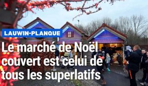 Le marché de Noël couvert de Lauwin Planque en chiffres 