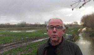 Raphaël Delamaere, agriculteur, réagit aux risques de pollution