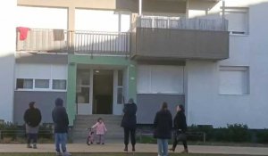 Dijon: immeuble où un homme a été tué après un tir sur la façade de son domicile