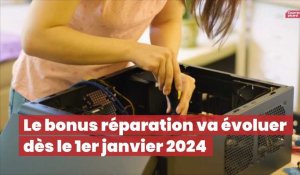 Pourquoi le bonus réparation évolue au 1er janvier 2024