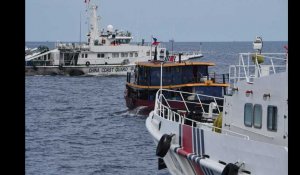 VIDÉO. La Chine et les Philippines se renvoient la responsabilité d’une collision entre leurs bateaux