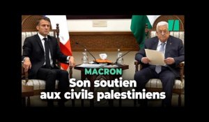 « Une catastrophe pour les Palestiniens » : Macron présente les «condoléances» de la France à Abbas